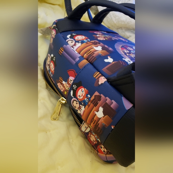 Loungefly Disney Parks Pirates of the Carribean Backpack NWT - Picture 2 of 7